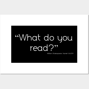 What do you read? Posters and Art